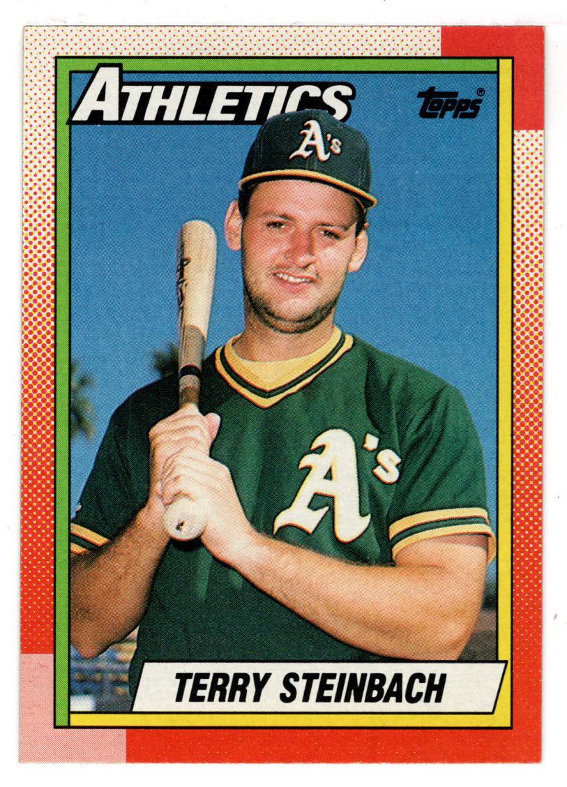 Terry Steinbach - Oakland Athletics (MLB Baseball Card) 1990 Topps # 145 Mint