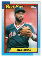 Ellis Burks - Boston Red Sox (MLB Baseball Card) 1990 Topps # 155 Mint