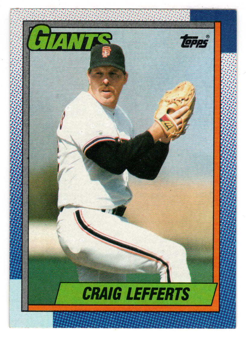 Craig Lefferts - San Francisco Giants (MLB Baseball Card) 1990 Topps # 158 Mint