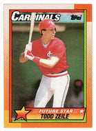 Todd Zeile - St. Louis Cardinals (MLB Baseball Card) 1990 Topps # 162 Mint