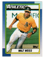 Walt Weiss - Oakland Athletics (MLB Baseball Card) 1990 Topps # 165 Mint
