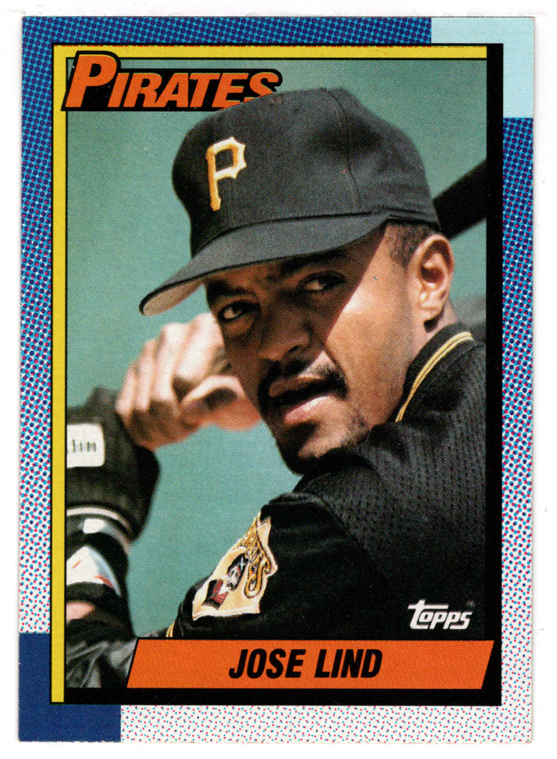 Jose Lind - Pittsburgh Pirates (MLB Baseball Card) 1990 Topps # 168 Mint