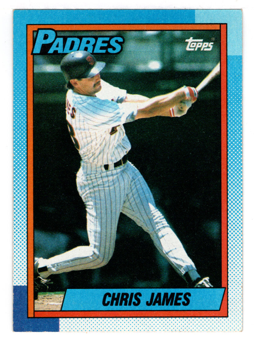 Chris James - San Diego Padres (MLB Baseball Card) 1990 Topps # 178 Mint