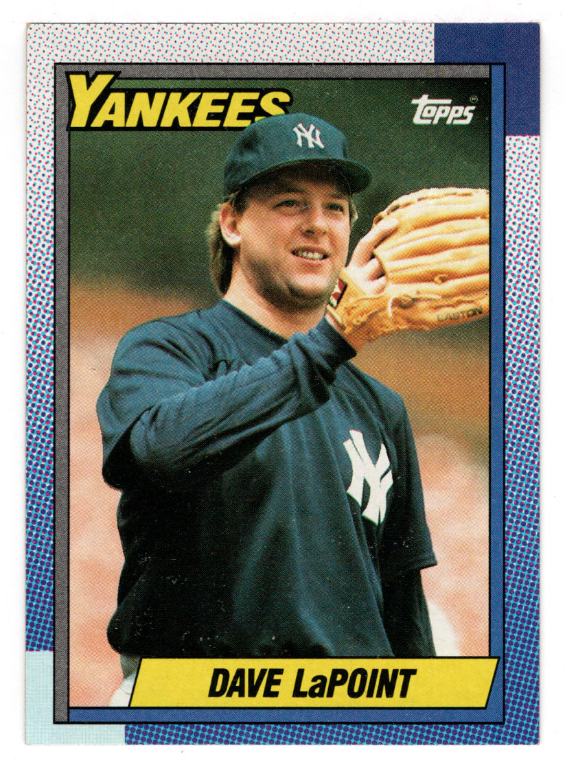 Dave LaPoint - New York Yankees (MLB Baseball Card) 1990 Topps # 186 Mint