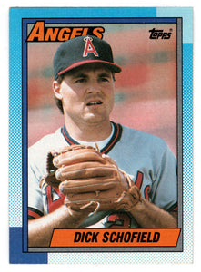 Dick Schofield - California Angels (MLB Baseball Card) 1990 Topps # 189 Mint