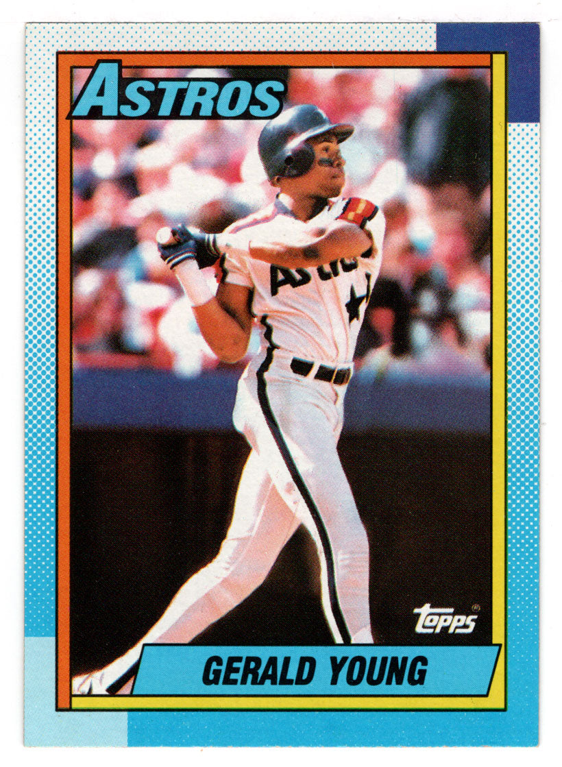 Gerald Young - Houston Astros (MLB Baseball Card) 1990 Topps # 196 Mint
