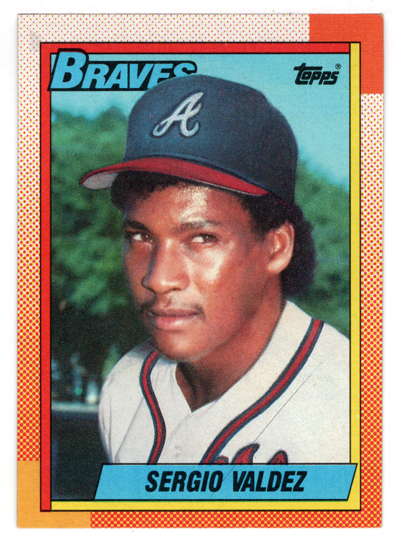 Sergio Valdez RC - Atlanta Braves (MLB Baseball Card) 1990 Topps # 199 Mint