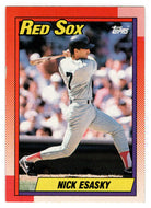 Nick Esasky - Boston Red Sox (MLB Baseball Card) 1990 Topps # 206 Mint