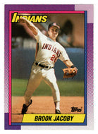 Brook Jacoby - Cleveland Indians (MLB Baseball Card) 1990 Topps # 208 Mint