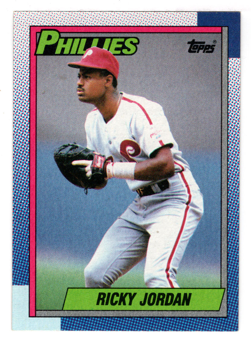 Ricky Jordan - Philadelphia Phillies (MLB Baseball Card) 1990 Topps # 216 Mint
