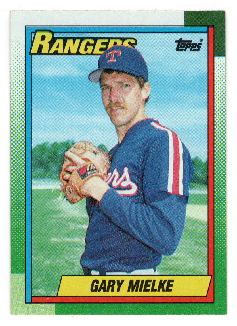 Gary Mielke RC - Texas Rangers (MLB Baseball Card) 1990 Topps # 221 Mint