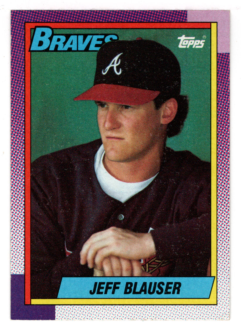 Jeff Blauser - Atlanta Braves (MLB Baseball Card) 1990 Topps # 251 Mint