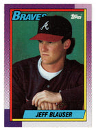 Jeff Blauser - Atlanta Braves (MLB Baseball Card) 1990 Topps # 251 Mint
