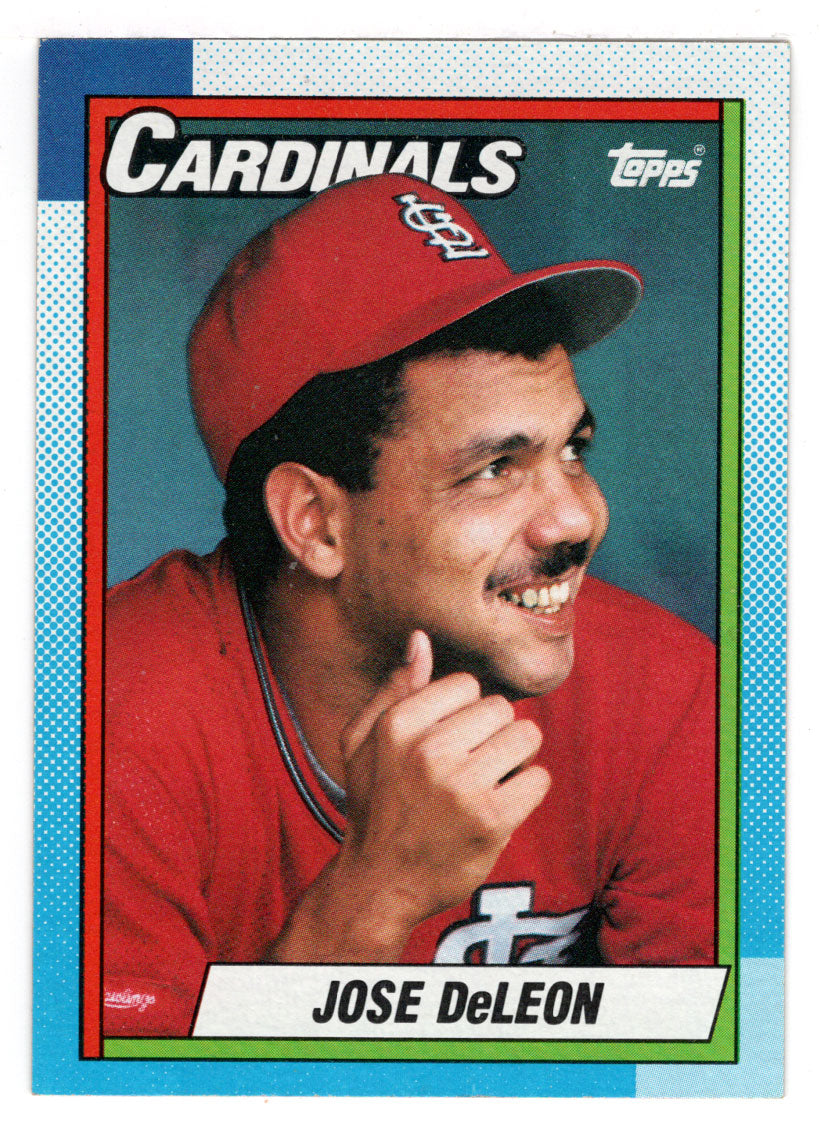 Jose DeLeon - St. Louis Cardinals (MLB Baseball Card) 1990 Topps # 257 Mint