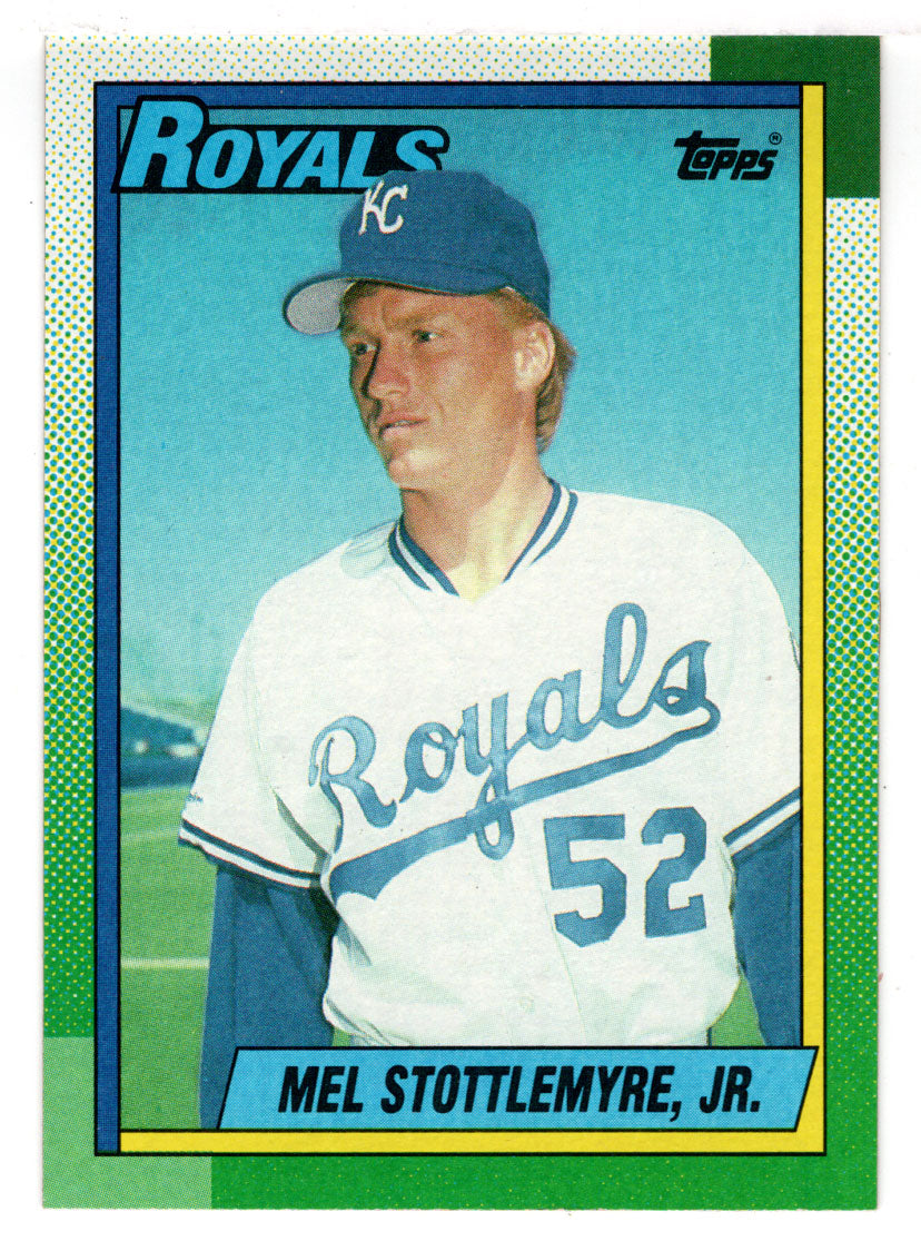 Mel Stottlemyre Jr. - Kansas City Royals (MLB Baseball Card) 1990 Topps # 263 Mint