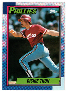 Dickie Thon - Philadelphia Phillies (MLB Baseball Card) 1990 Topps # 269 Mint
