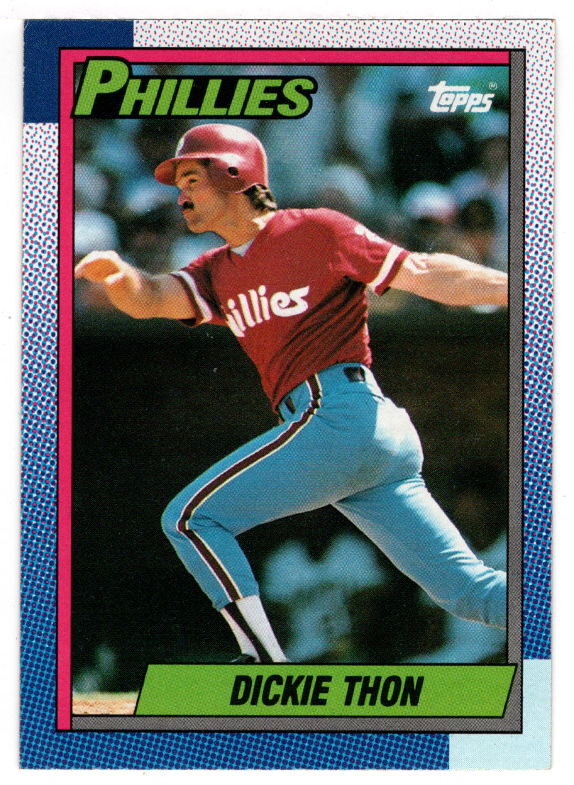 Dickie Thon - Philadelphia Phillies (MLB Baseball Card) 1990 Topps # 269 Mint