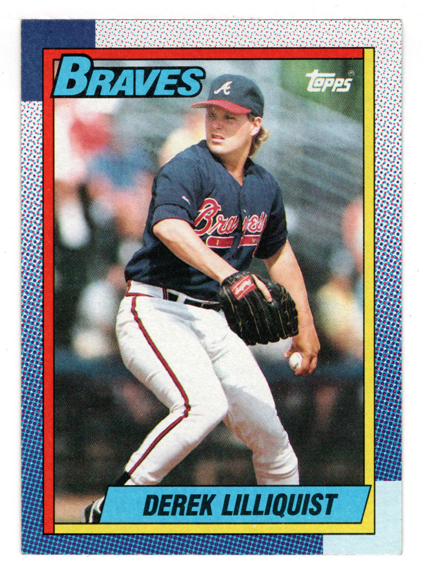 Derek Lilliquist - Atlanta Braves (MLB Baseball Card) 1990 Topps # 282 Mint