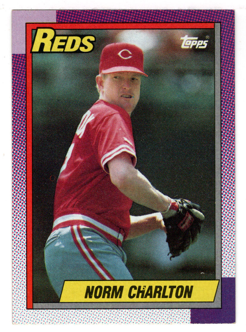 Norm Charlton - Cincinnati Reds (MLB Baseball Card) 1990 Topps # 289 Mint