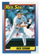 Rick Cerone - Boston Red Sox (MLB Baseball Card) 1990 Topps # 303 Mint