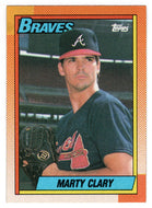 Marty Clary - Atlanta Braves (MLB Baseball Card) 1990 Topps # 304 Mint