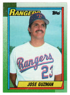 Jose Guzman - Texas Rangers (MLB Baseball Card) 1990 Topps # 308 Mint