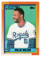 Willie Wilson - Kansas City Royals (MLB Baseball Card) 1990 Topps # 323 Mint