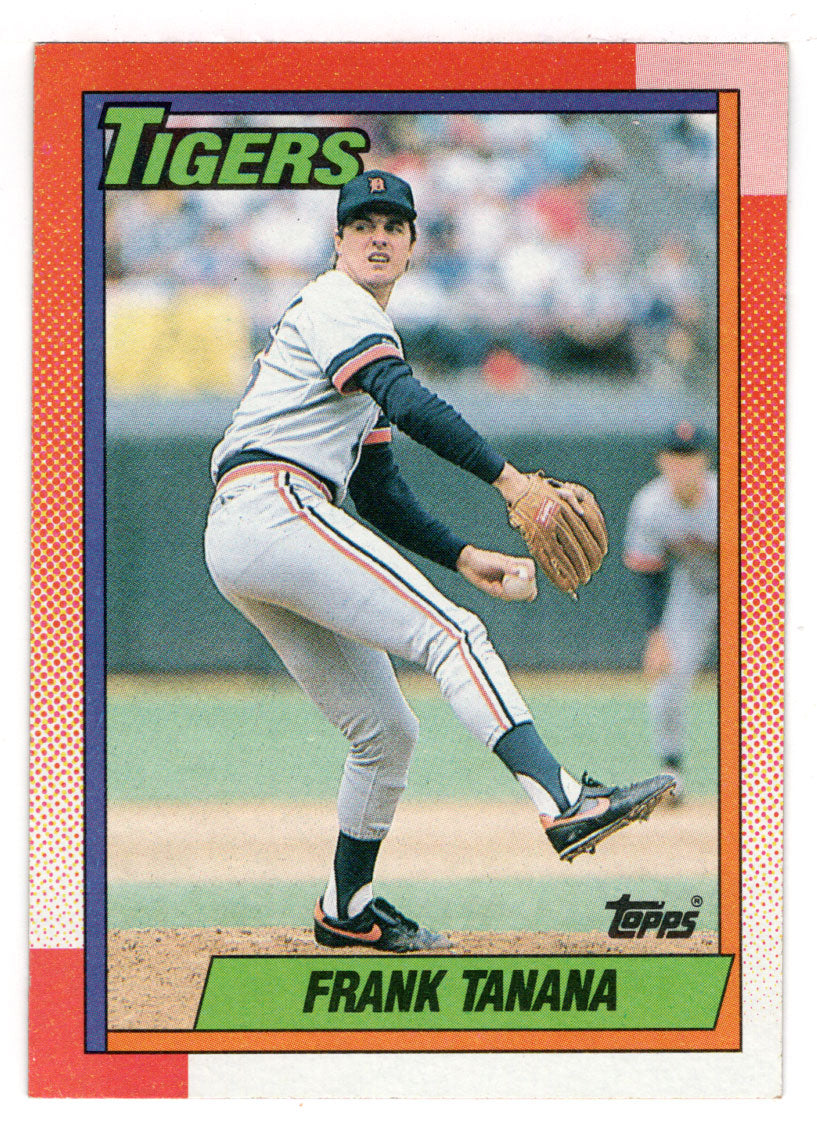 Frank Tanana - Detroit Tigers (MLB Baseball Card) 1990 Topps # 343 Mint