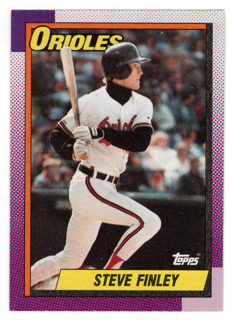 Steve Finley - Baltimore Orioles (MLB Baseball Card) 1990 Topps # 349 Mint