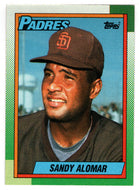 Sandy Alomar Jr. - San Diego Padres (MLB Baseball Card) 1990 Topps # 353 Mint