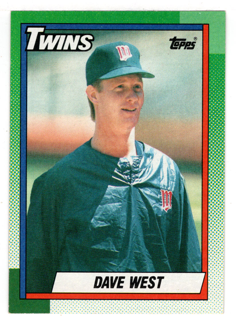Dave West - Minnesota Twins (MLB Baseball Card) 1990 Topps # 357 Mint