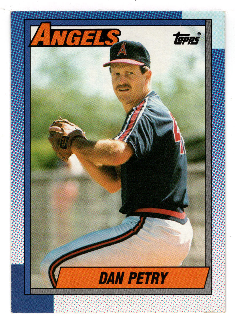 Dan Petry - California Angels (MLB Baseball Card) 1990 Topps # 363 Mint