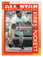 Kirby Puckett - Minnesota Twins - All Star (MLB Baseball Card) 1990 Topps # 391 Mint