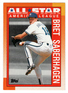 Bret Saberhagen - Kansas City Royals - All Star (MLB Baseball Card) 1990 Topps # 393 Mint