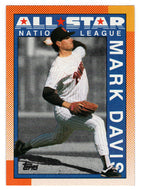 Mark Davis - San Diego Padres - All Star (MLB Baseball Card) 1990 Topps # 407 Mint