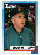 Tom Kelly - Minnesota Twins (MLB Baseball Card) 1990 Topps # 429 Mint