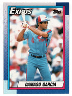 Damaso Garcia - Montreal Expos (MLB Baseball Card) 1990 Topps # 432 Mint