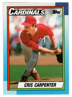 Cris Carpenter - St. Louis Cardinals (MLB Baseball Card) 1990 Topps # 443 Mint
