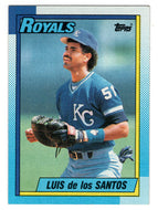 Luis De Los Santos - Kansas City Royals (MLB Baseball Card) 1990 Topps # 452 Mint