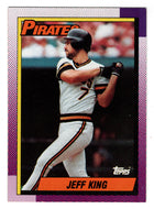 Jeff King - Pittsburgh Pirates (MLB Baseball Card) 1990 Topps # 454 Mint