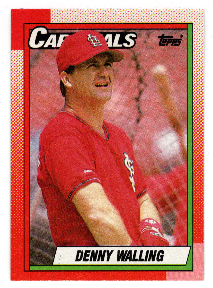 Denny Walling - St. Louis Cardinals (MLB Baseball Card) 1990 Topps # 462 Mint
