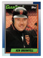 Ken Oberkfell - San Francisco Giants (MLB Baseball Card) 1990 Topps # 488 Mint