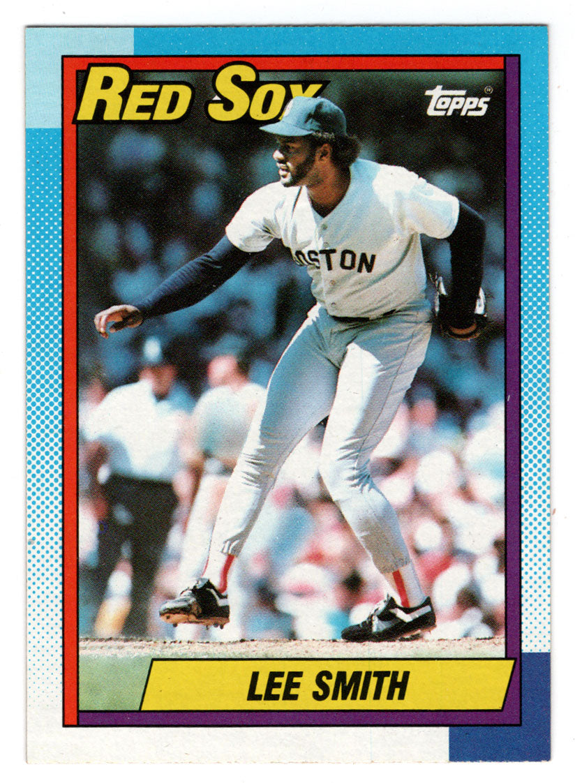 Lee Smith - Boston Red Sox (MLB Baseball Card) 1990 Topps # 495 Mint