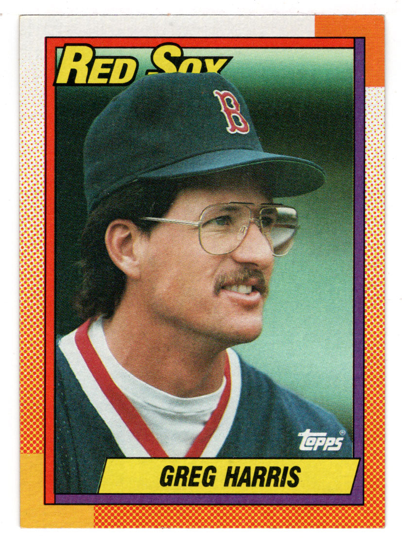 Greg Harris - Boston Red Sox (MLB Baseball Card) 1990 Topps # 529 Mint