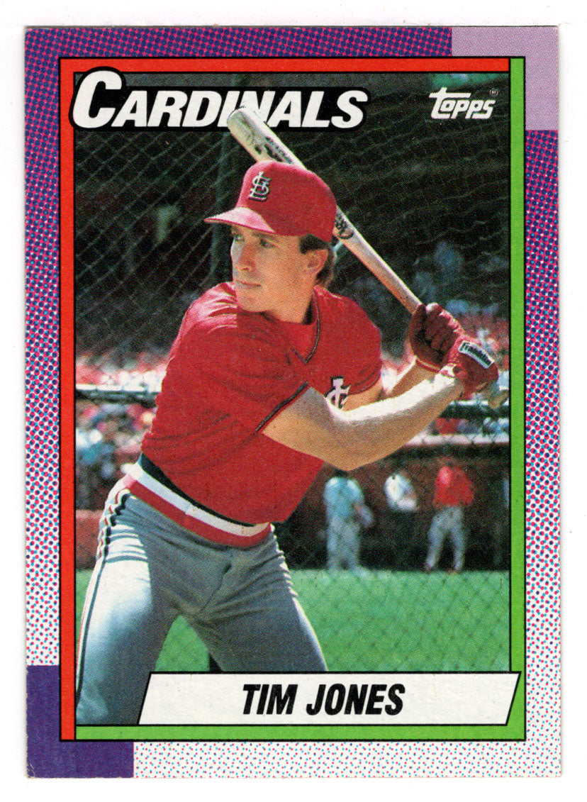 Tim Jones - St. Louis Cardinals (MLB Baseball Card) 1990 Topps # 533 Mint