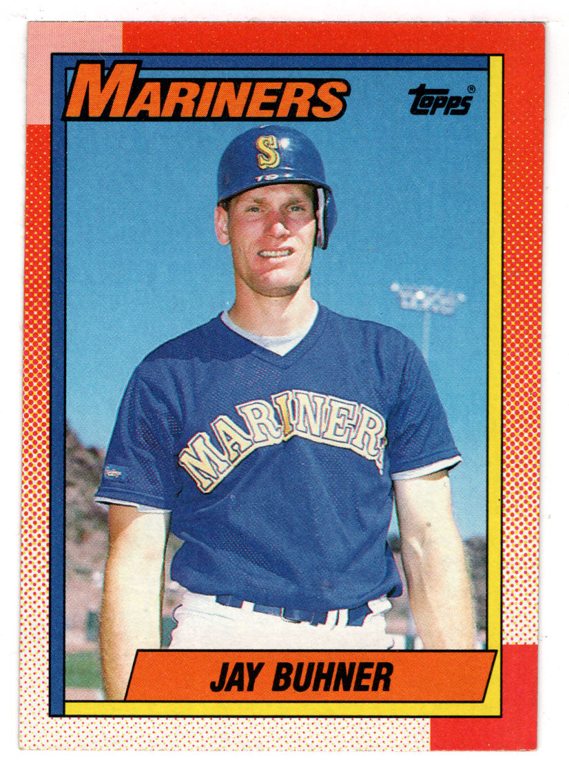 Jay Buhner - Seattle Mariners (MLB Baseball Card) 1990 Topps # 554