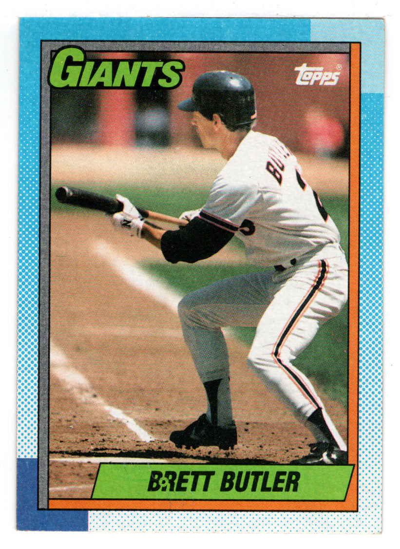 Brett Butler - San Francisco Giants (MLB Baseball Card) 1990 Topps # 571  Mint