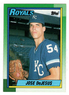 Jose DeJesus - Kansas City Royals (MLB Baseball Card) 1990 Topps # 596 Mint