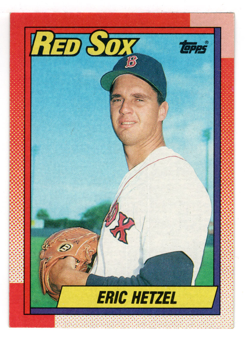 Eric Hetzel - Boston Red Sox (MLB Baseball Card) 1990 Topps # 629 Mint