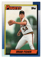Brian Fisher - Pittsburgh Pirates (MLB Baseball Card) 1990 Topps # 666 Mint